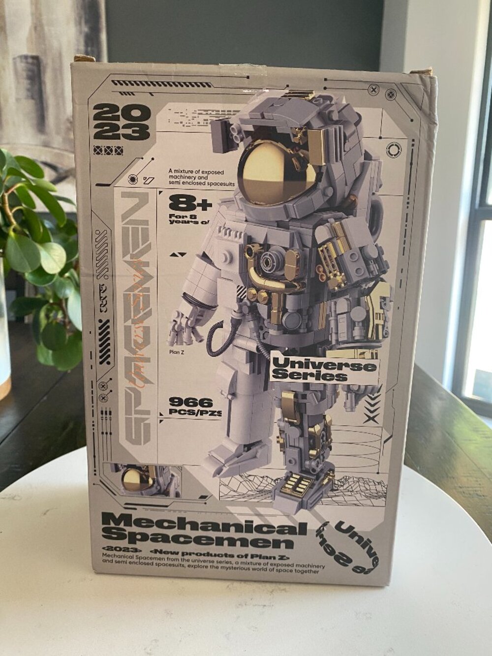 Plan Z Mechanical Spacemen Universe Series Building Block Set 966 Pcs New Sealed